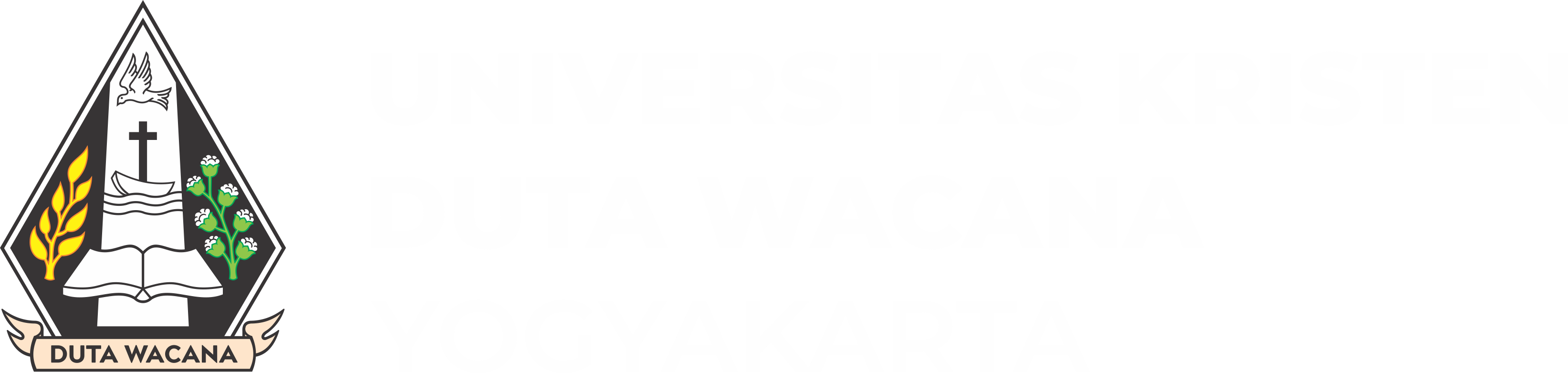 Kristen Duta Wacana University logo